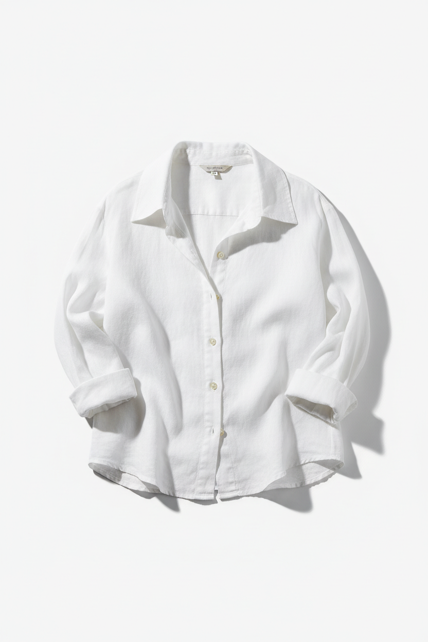 Chemise Lin Léna Blanche