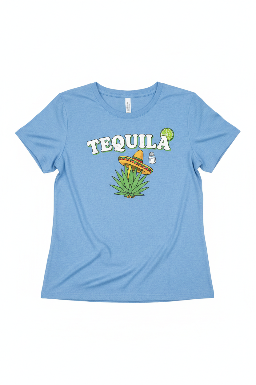 T-shirt Tequila Bleu