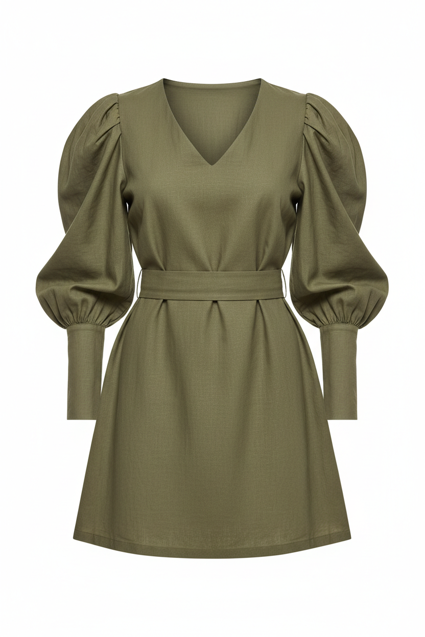 Robe Enola Kaki