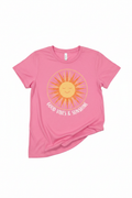 T-shirt Soleil Rose