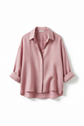 Chemise Lin Léna Rose